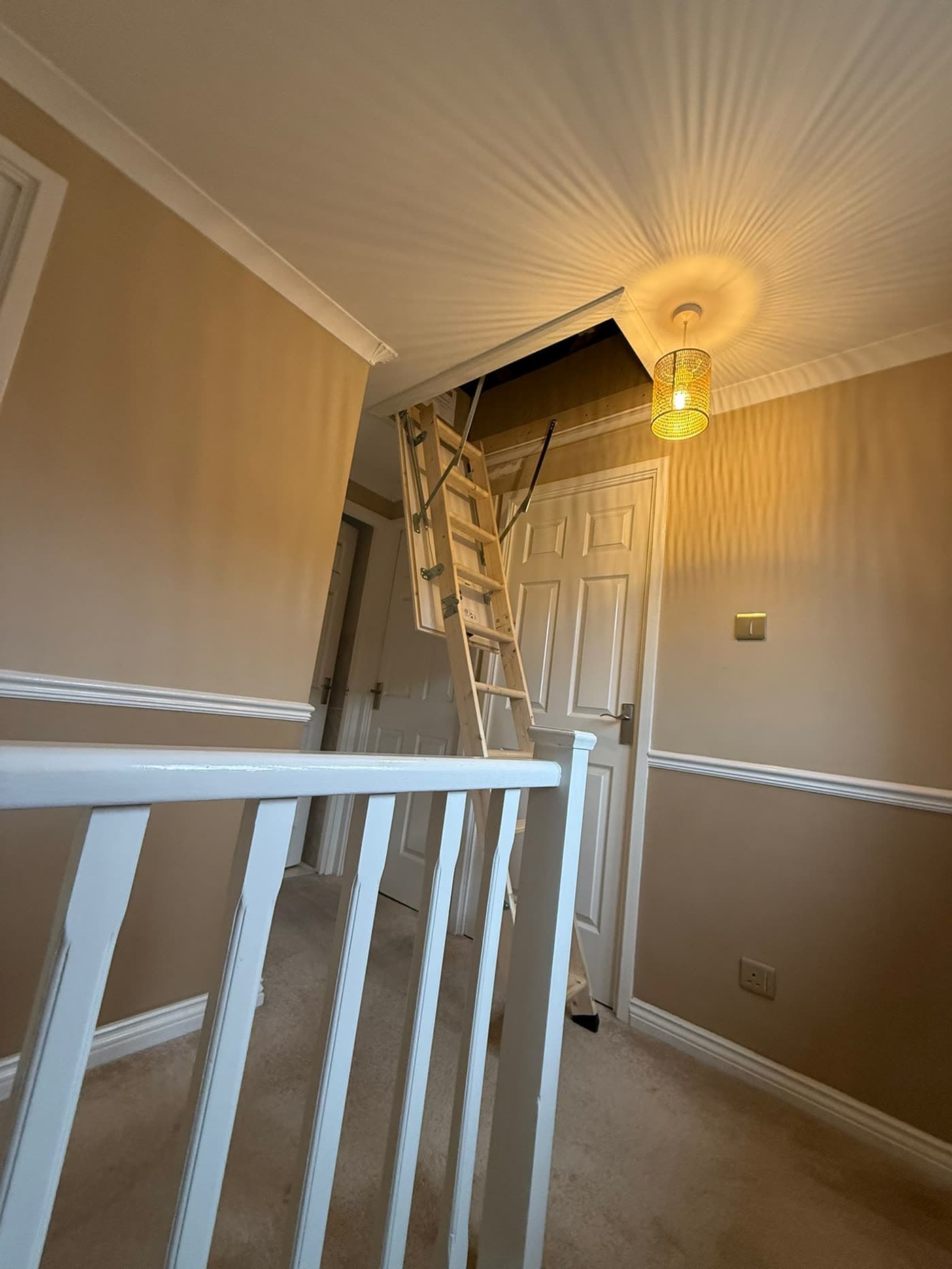 Loft Ladder Fitting fitted by Xtraspace Lofts in Kent