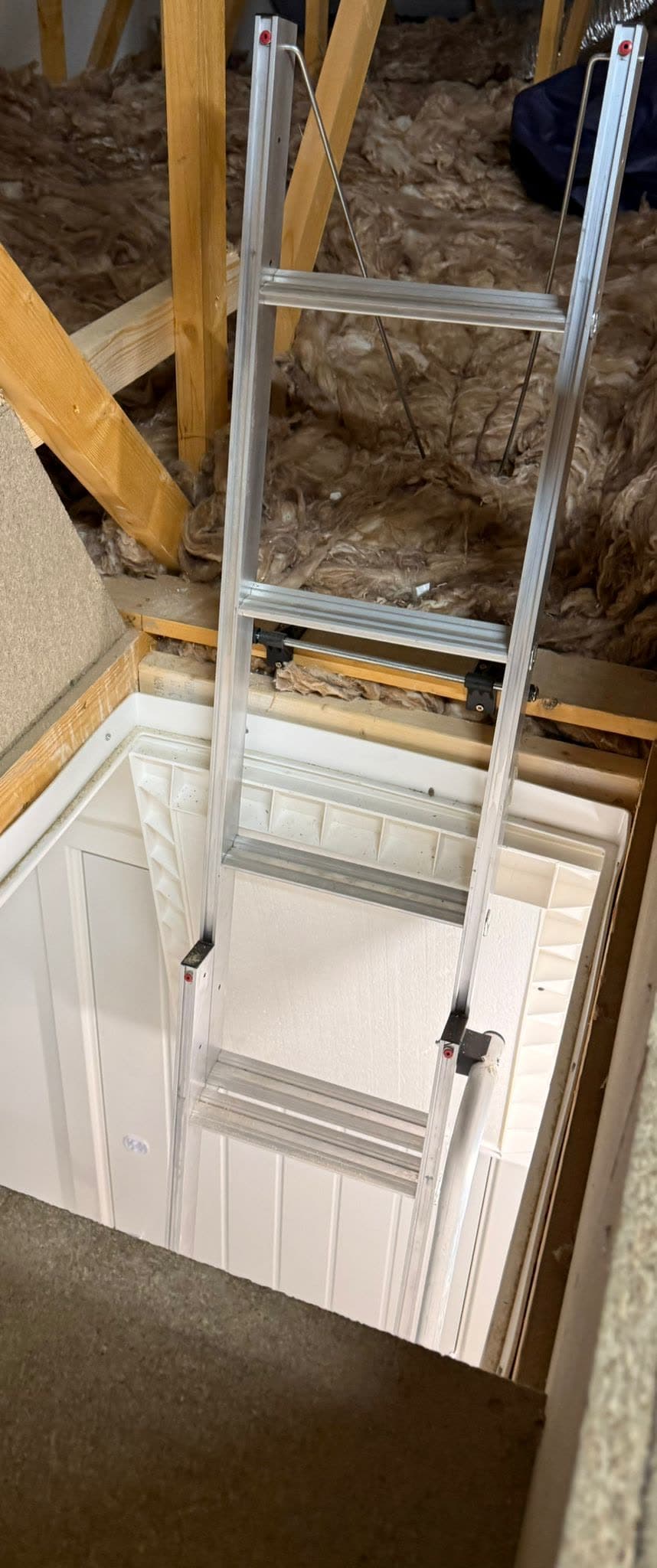 Loft Ladder Fitting fitted by Xtraspace Lofts in Kent